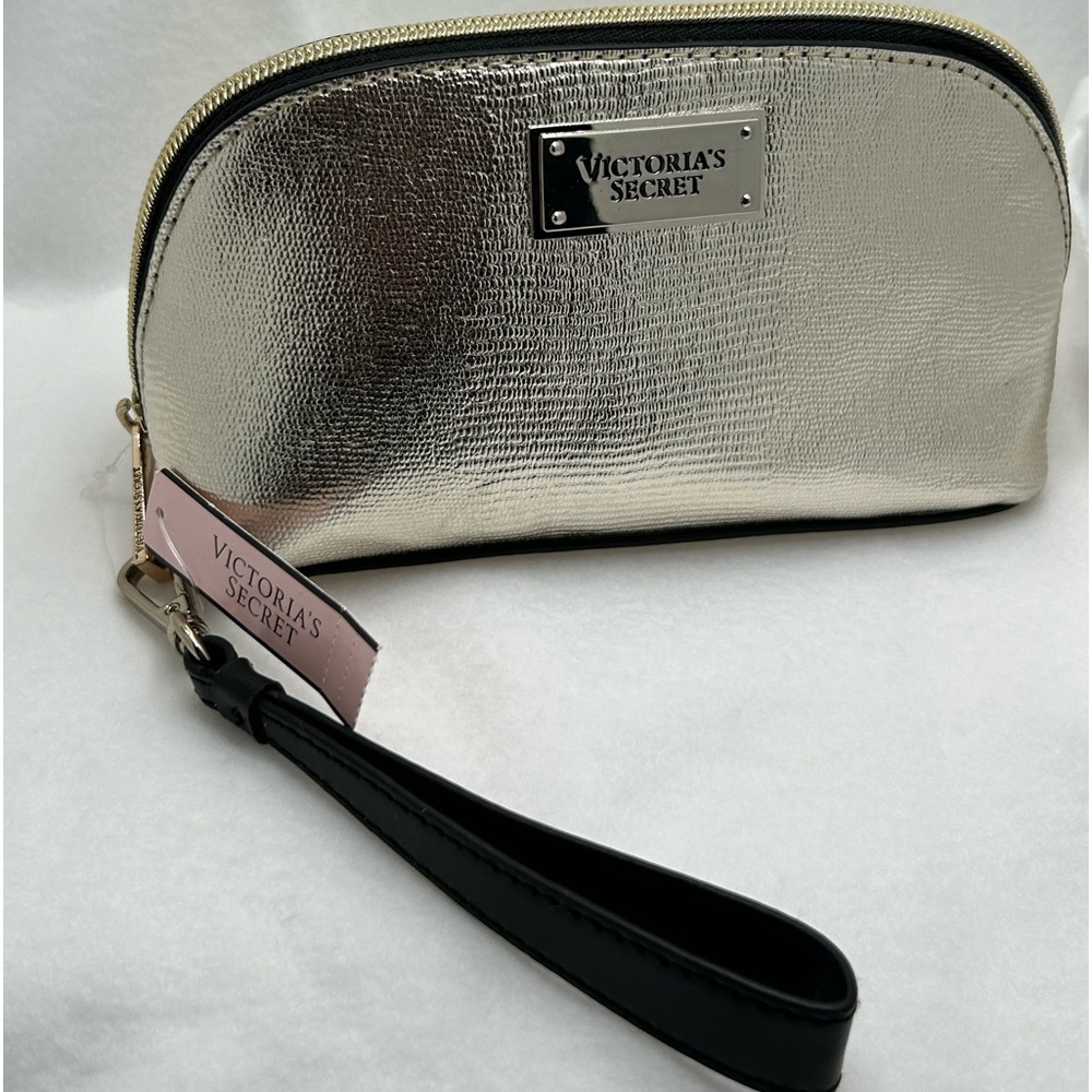 Victoria’s Secret small gold make up bag new with tag